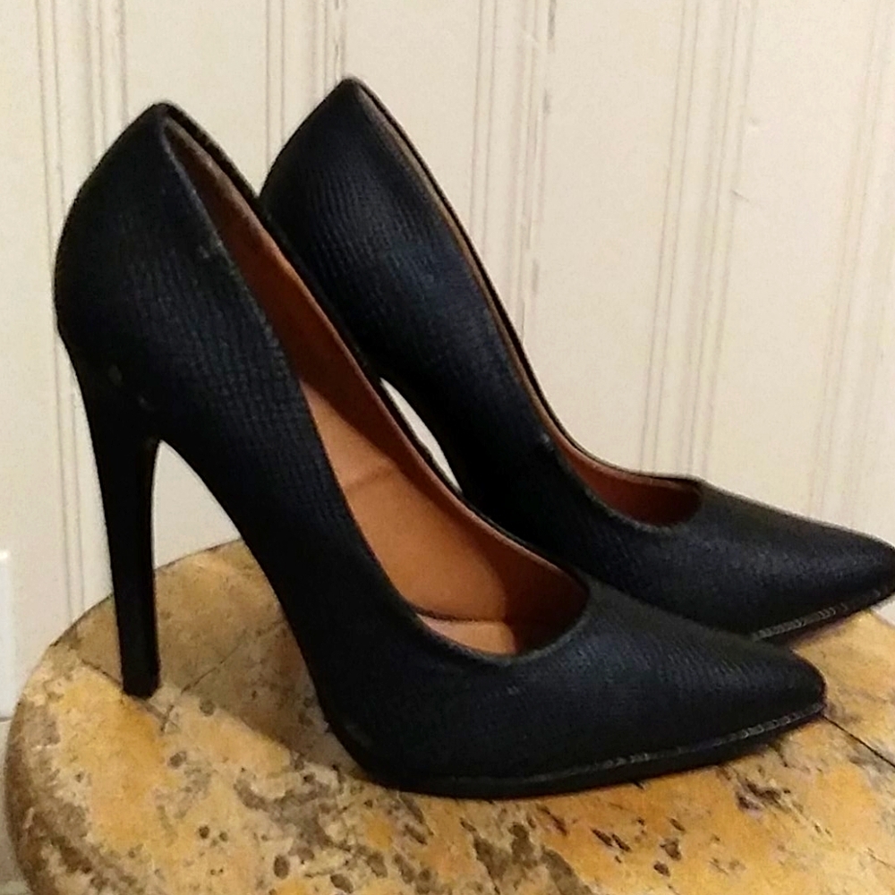 Black heels